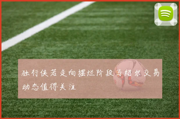 独行侠若走向摆烂阶段马绍尔交易动态值得关注